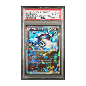 Rayquaza Skytree Cracked Ice Holo #232 PSA 10