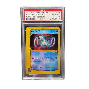 Rocket's Suicune VS Holo #096 PSA 10