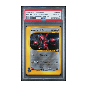 Rocket's Scizor VS Holo #002 PSA 10